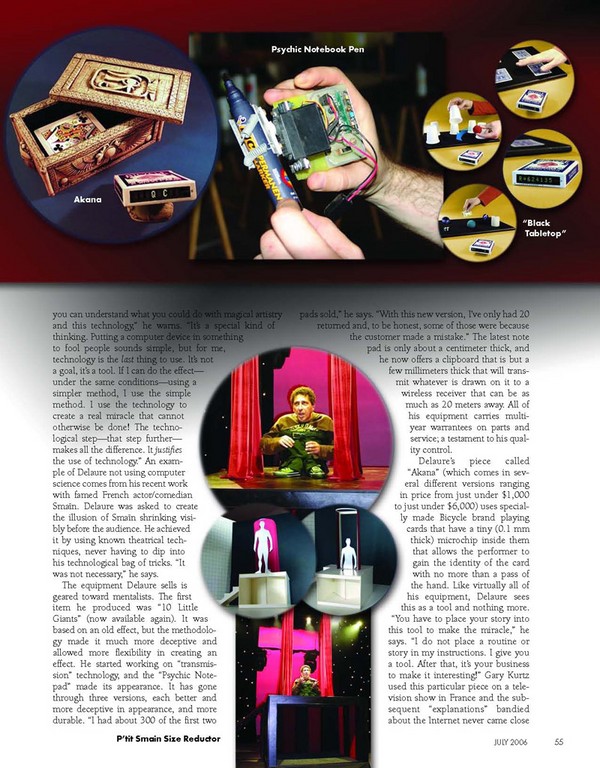 Genii Magazine july 2006